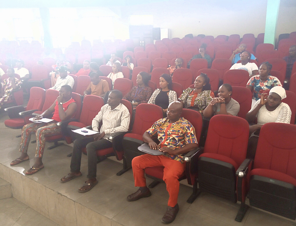 A cross section of students at the event