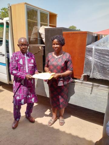 Isanlu centre donation