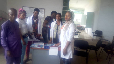 Laboratory practical in Enugu